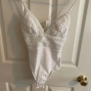 Showpo White Bodysuit